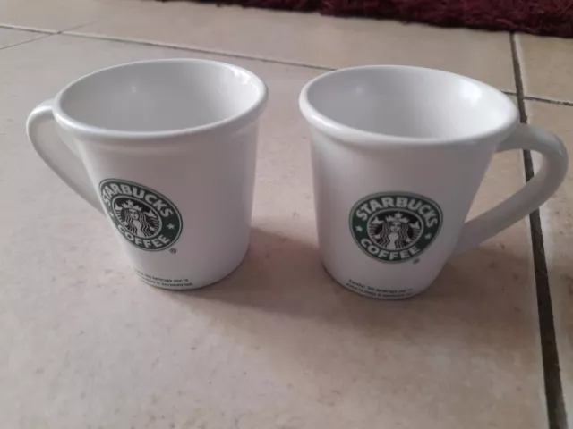 Lot De 2 Tasses A Cafe - Starbucks