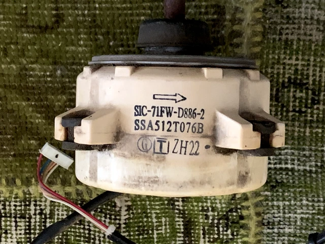 Moteur de substitution pour ventilateur SIC 71FW D890 3 (OCCASION Moteur de substitution pour ventilateur SIC 71FW D890 3 (OCCASION