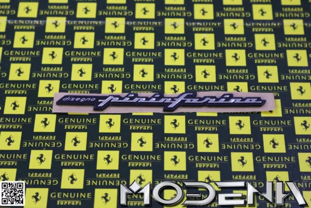 Ferrari Emblem disegno Pininfarina Ornament 360 Modena 430 456 550 575 612 F50