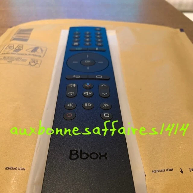 TELECOMMANDE Bbox 4K ULTYM -Bouygues ,NEUVE+2 Piles NEUVE Envoi En Suivi  Rapide