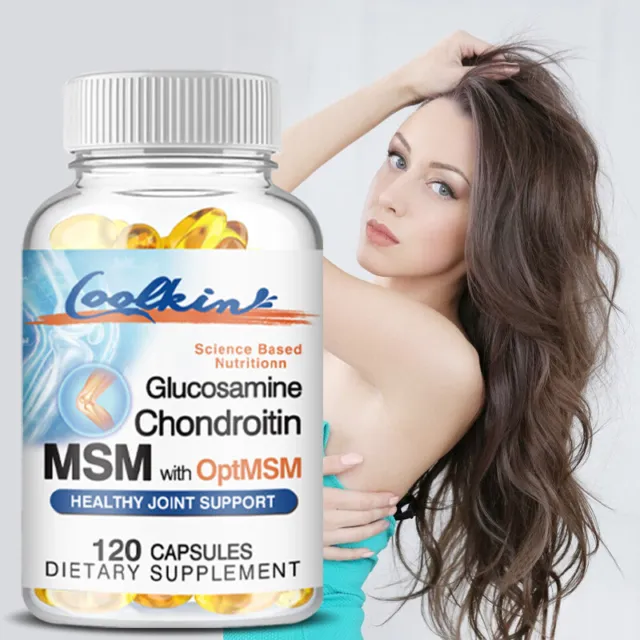 Glucosamin Chondroitin MSM 4000mg–Linderung Von Gelenkschmerzen,Gelenkergänzung