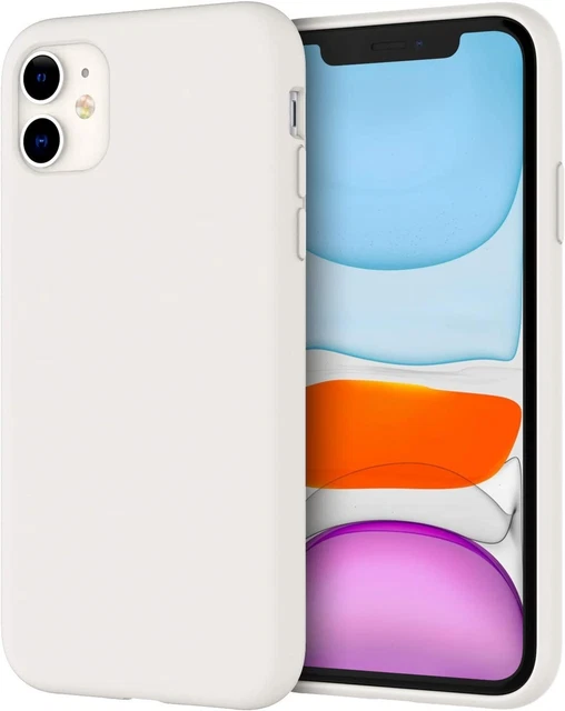 JETech Silicone Case for iPhone 11 (2019) 6.1-Inch, Silky-soft touch Full-Body P
