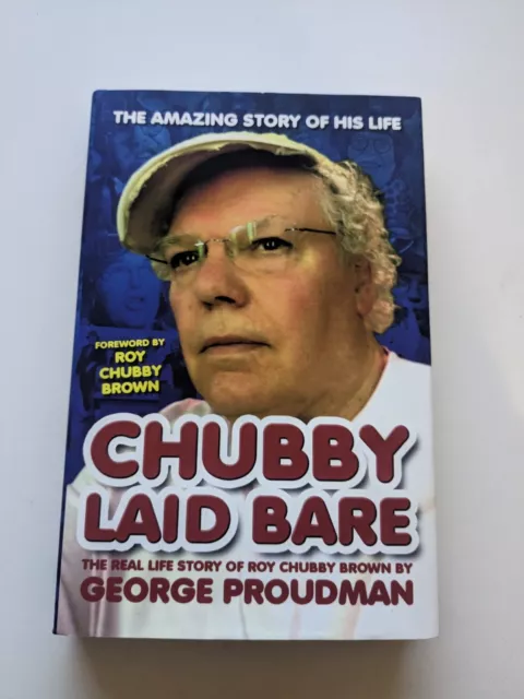 Roy Chubby Brown - Laid Bare Hardback Book Signed Mint