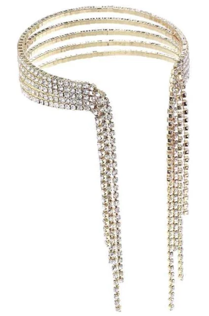 Stylish Multi Rhinestone Drop Bracelet - Buy Online at Perfume Fashion