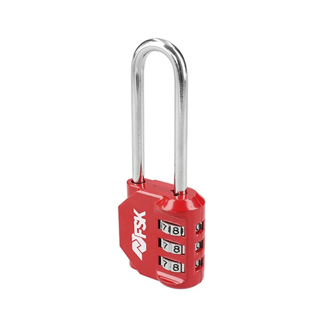 Serrure à combinaison Ferrestock Rouge [53 mm]