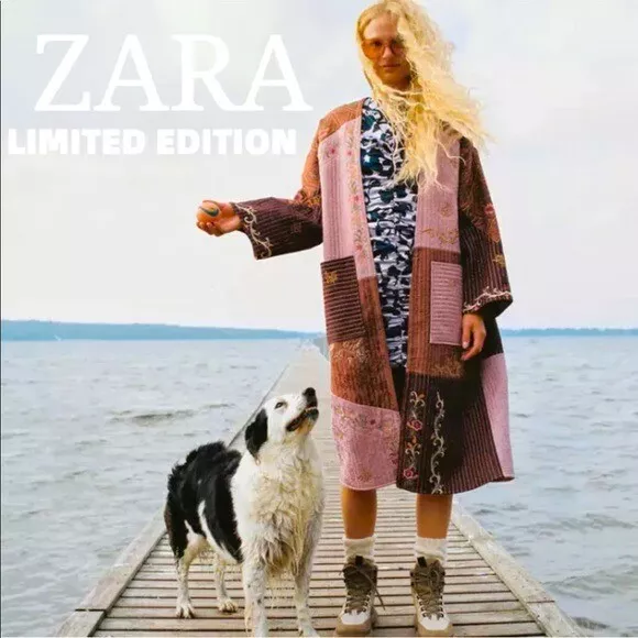 patchwork jacket zara