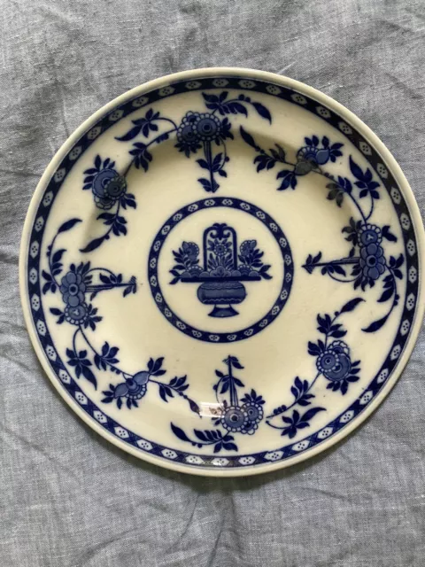 Minton blue and white Delft (Antique 1897) 9 Inch  plate
