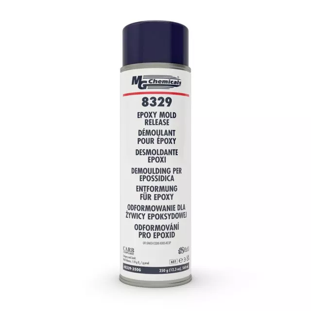 MG Chemicals 8329 Formtrennmittel für Epoxidharz Epoxy (silikonfrei), 350 g