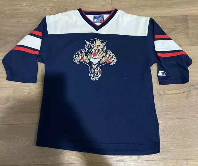 90's Rob Niedermayer Florida Panthers Starter NHL Jersey Size Large – Rare  VNTG