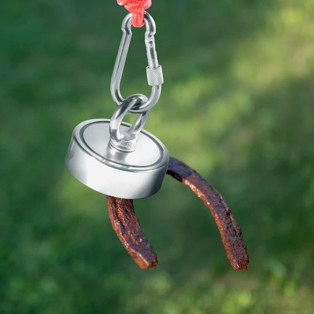VEVOR Aimant de Pêche Kit de Pêche à l’Aimant en Néodyme Double-Face 544kg 25mm
