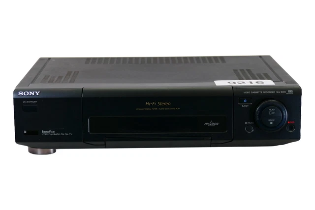 Magnétoscope Sony SLV-SE630 6 Têtes HiFi Stéréo + Lot De 10 Cassettes VHS