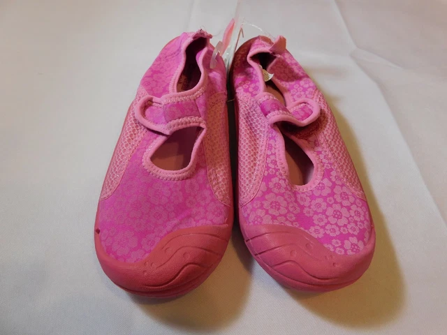Osh Kosh B ' Gosh Bambina Ragazzi Nuoto Scarpe Acqua Misura 3M Fucsia Nwot