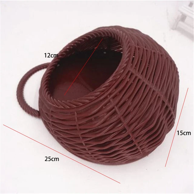 DECORATIVO DA PARETE Fioriera Impiccagione Cesto Di Fiori Fioriere EUR