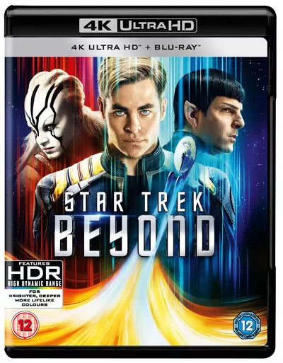 Star Trek Beyond (4K UHD Blu-ray) Sofia Boutella Joe Taslim Anton Yelchin