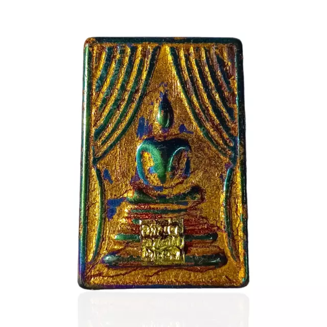 Phra Somdej LP Kaiser Magic Thai Buddha Amulet  Kru Wat Phra Kaew Talisman Ancen