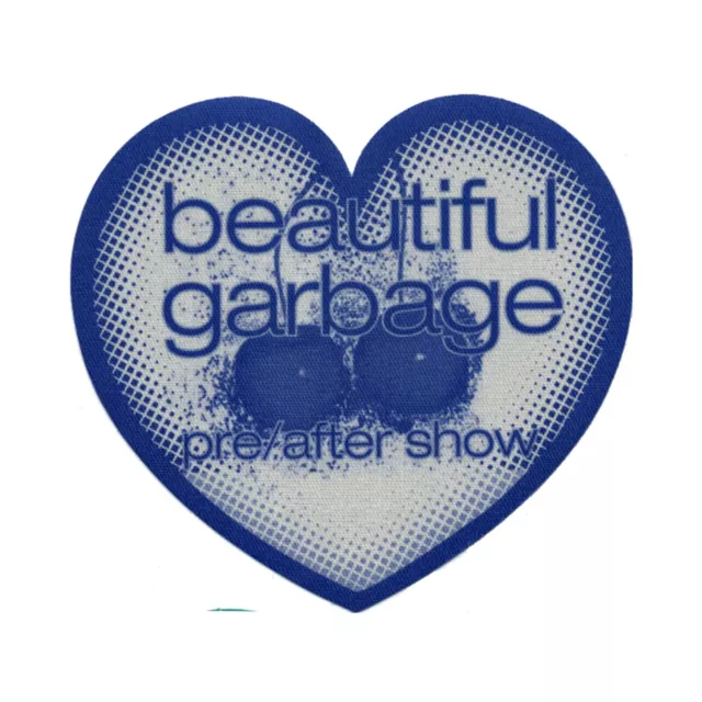 Garbage 2001 Beautiful Garbage concert tour Preshow Backstage Pass