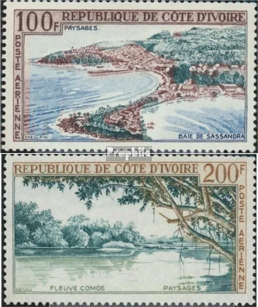The Ivory Coast 248-249 (complete issue) unmounted mint / never hinged 1963 Land