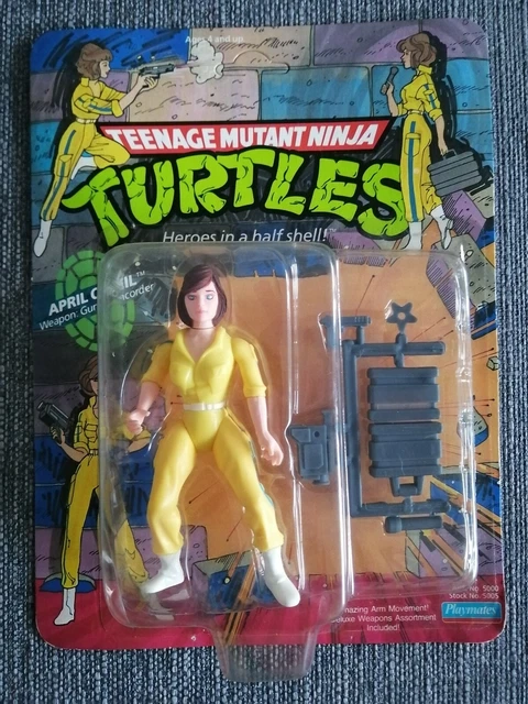 1988 April O'Neil Unpunched TMNT Playmates Teenage Mutant Ninja Turtles