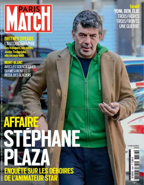 Paris Match n° 3886 - L'affaire Stéphane Plaza (26 octobre 2023)