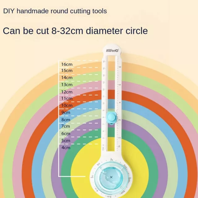 Round Cutting  360 Adjustable Circular  Scrapbooking Cutters A5F73866 3