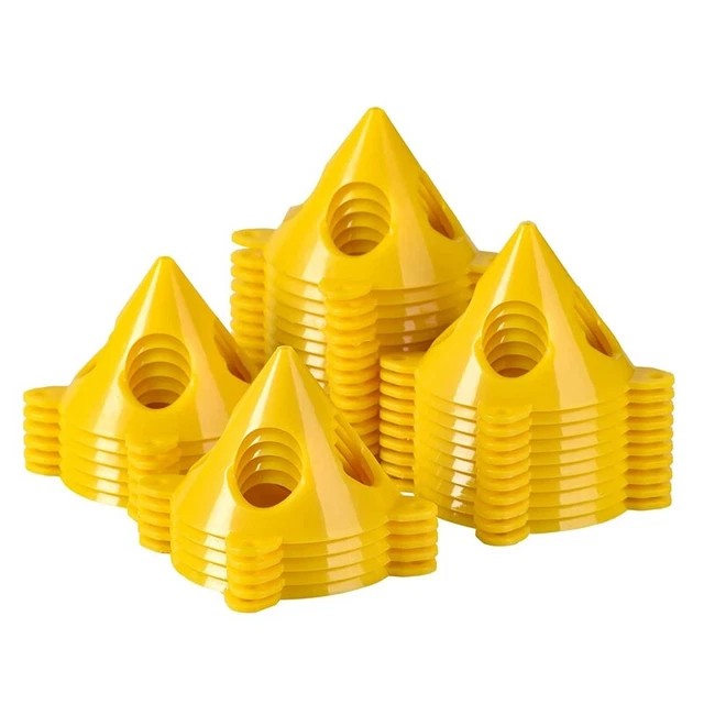 36 piezas soporte de pintura para pintores, estante de pintura y secado para puerta de gabinete, pintura W5N4