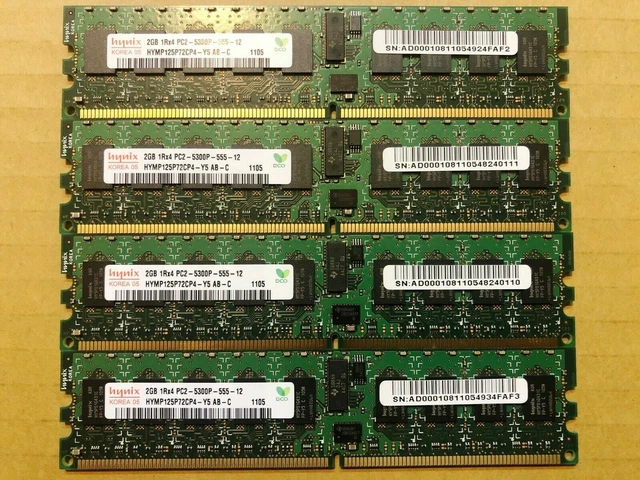 Mémoire RAM CoreParts - DDR2 - kit - 8 Go: 2 x 4 Go - FB-DIMM 240-pin