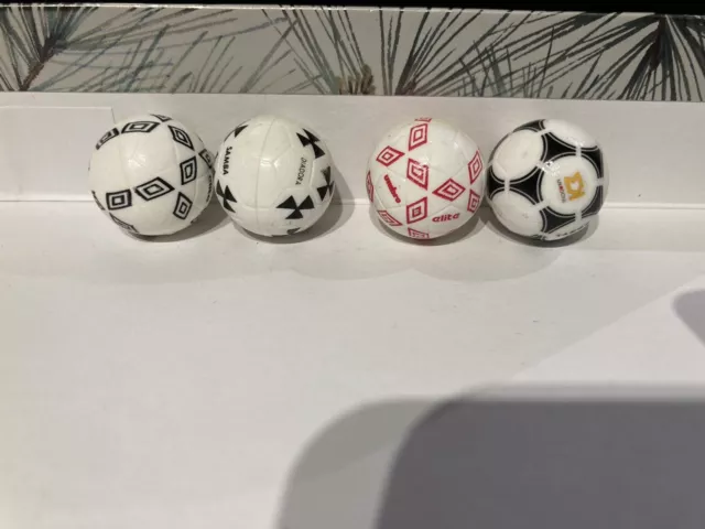 SUBBUTEO FOOTBALL LOT Original Balls X4 Mk Dons Samba Elite