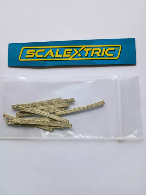 Genuine Official  Scalextric 32mm Braids Brushes Standard 1:32 Cars x 12 3