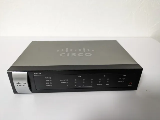 Cisco RV320 1000Mbps Dual WAN VPN Router