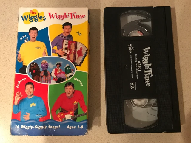 Wiggle Time WIGGLES, THE: WIGGLE Time (VHS, 2000, Clam Shell) See Description EUR 4 ...