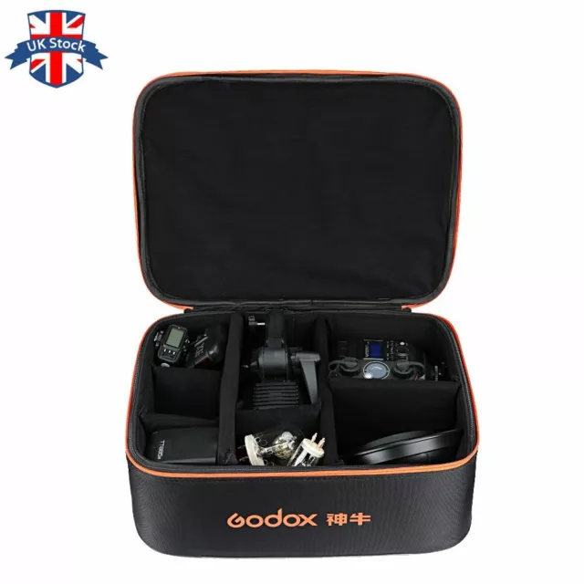 UK Godox CB-09 Flash Suitcase Carrying Case for Godox Witstro Studio Flash