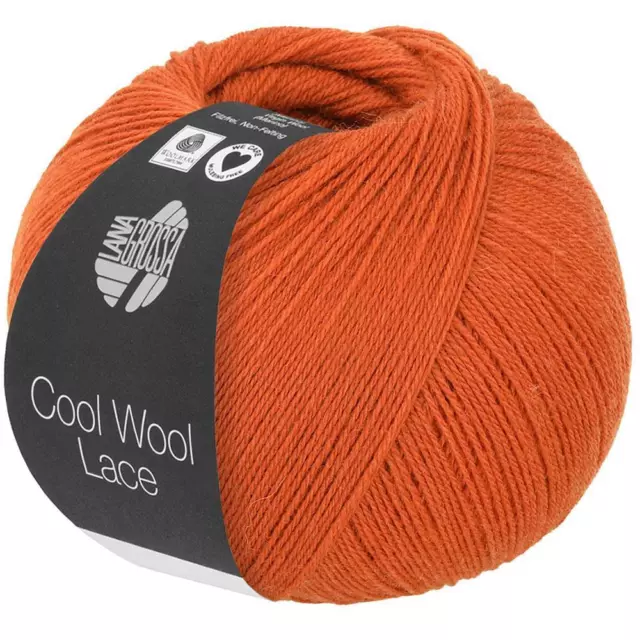 Wolle Kreativ! Lana Grossa - Cool Wool Lace - Fb. 45 rost 50 g