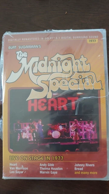 Burt Sugarman's The Midnight Special Live On Stage In 1977 Heart Bread  Dvd