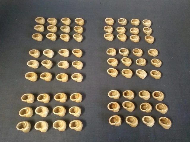 12 Godets forme escargot n°2 Longueur cm - Arts de la table