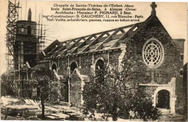 CPA Alencon (Orne) - Chapelle de Sainte Therese de l'Enfant Jesus (250094)