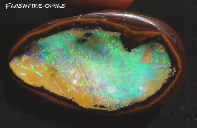 361ct Gigantesques Jowah Opale Écrou Avec Gem Farben-Kern ! Video