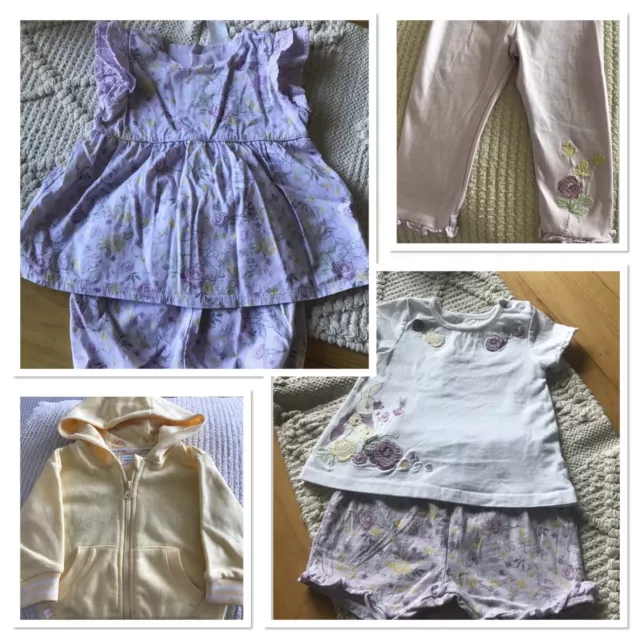 Shorts Set Bundle 6-9 Months Peter Rabbit Cotton Blend Girls Baby