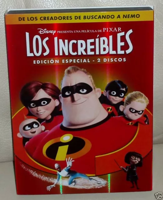 The Incredibles Edition Spécial 2 DVD Disney Neuf Slipcover (Sans Ouvrir) R2