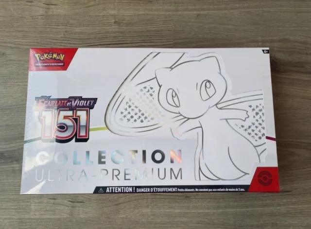 Acheter Pokémon - Coffret Collection Ultra-Premium EV3.5 - 151 Mew [Version  Anglaise] – ludijeux