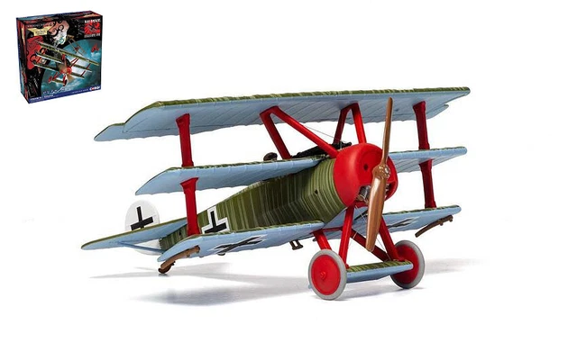 Maquette Aurora Fokker Dr.I Triplan – Échelle 1/40 – Jamais Montée
