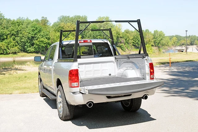 Dee Zee DZ951550 Texture Black Aluminum Invis-A-Rack Cargo Management System