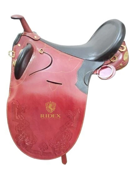 Selle en cuir américain de haute qualité selle de cheval anglais occidental sell
