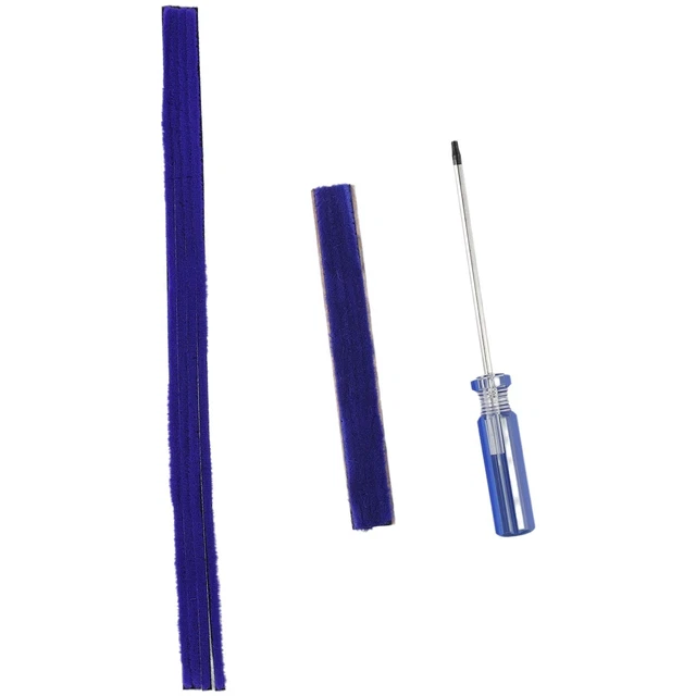 4 Bandes en Peluche Uniquement pour Les Bandes de Brosse à Rouleau à entraînement Direct Dyson Original V8 V10 avec Tournevis