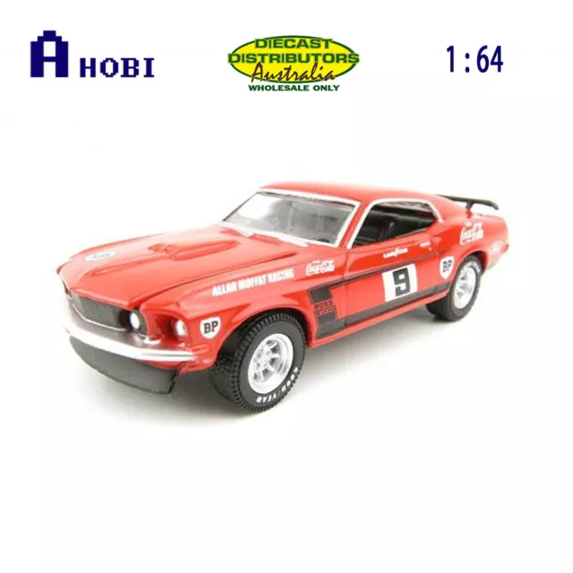 DDA 1:64 Scale Allan Moffat Collection #9 1969 Trans Am Mustang Model Car
