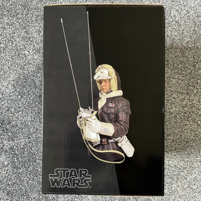 Star Wars Gentle Giant Statue Bust HAN SOLO HOTH (BROWN COAT) L.E #1032 of 2200