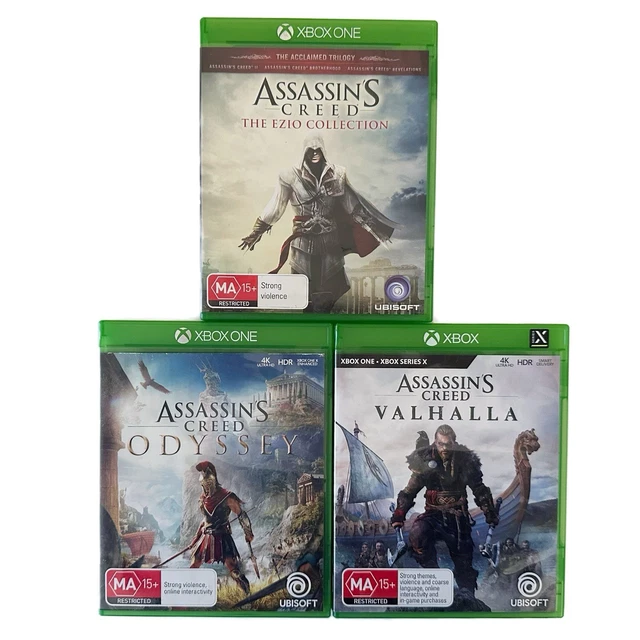 ASSASSINS CREED THE Ezio Collection Odyssey Valhalla Xbox One x
