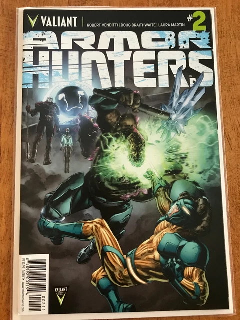 Armor Hunters #2 1St Print Valiant Comics 2014 Robert Venditti - Nm