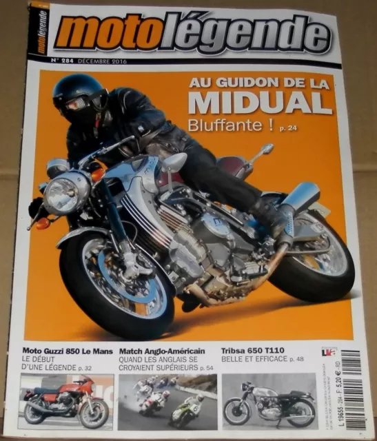 Ancien magasine Moto Légende N°284 de 2016