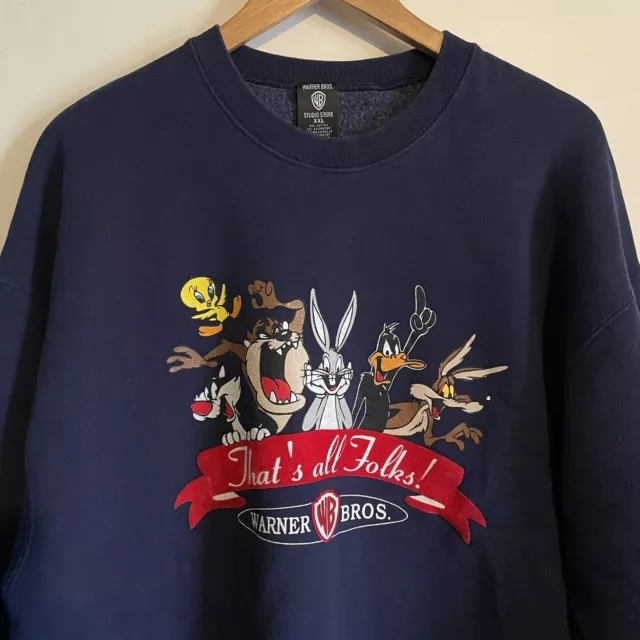 vintage looney tunes crewneck sweatshirt