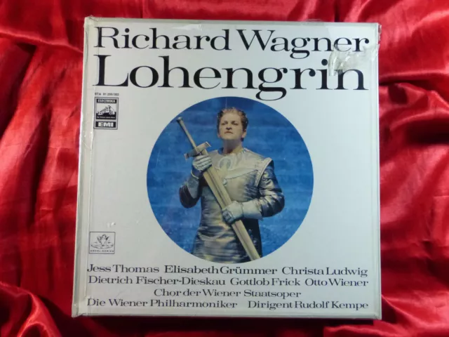 Richard Wagner Lohengrin Wiener Philharmoniker Rudolf Kempe Thomas Ludwig Ovp